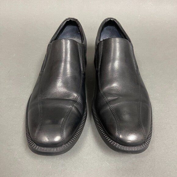 Rockport Trutech Men's Shoes Black 10 Leather Upper Slip On H79738 - Picture 1 of 10